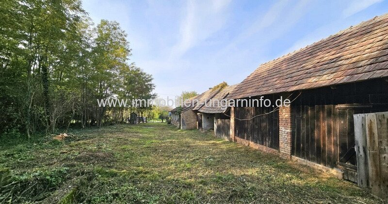 Bauernhaus am Rande des Waldes, großes Grundstück