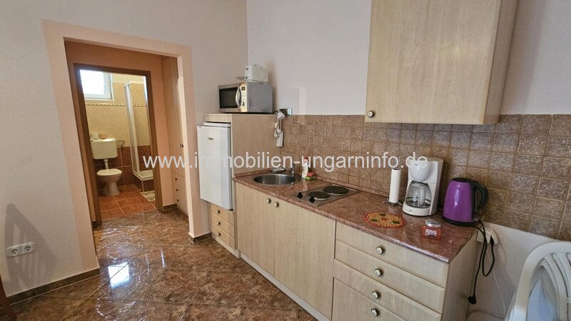 In Zalakaros (Thermalstadt), Einfamilienhaus mit 4 Wohnungen zu verkaufen