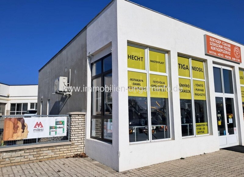 Geschäftsräume und Wohnung in einem zu verkaufen