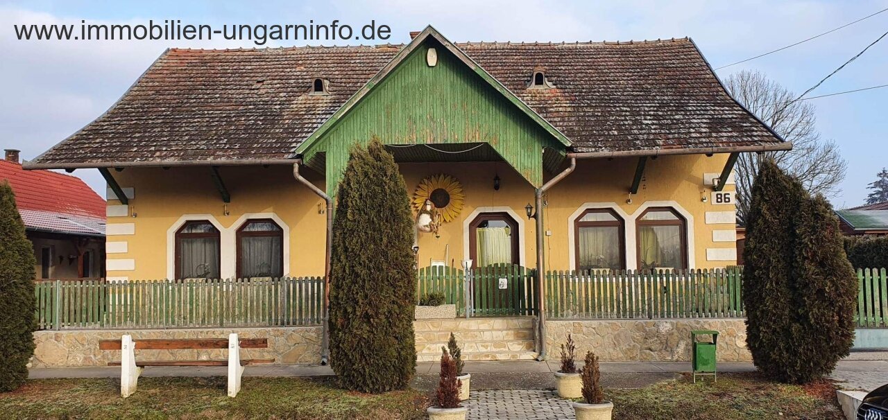 Einfamilienhaus zu verkaufen im Komitat Somogy, südlich des Plattensees