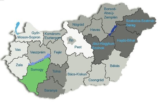Kleine Stadt im Landkreis Somogy, nahe der Kreisstadt, Einfamilienhaus zu verkaufen