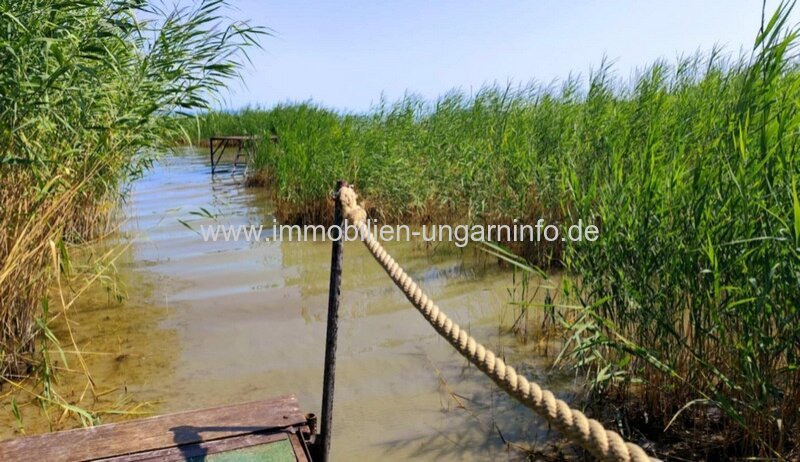 Strandnahes Ferienhaus mit Strohdach in Balatonmáriafürdő zu verkaufen