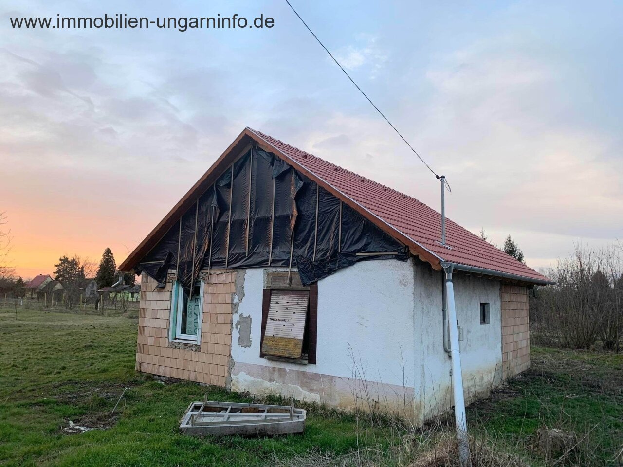 Semi-finished house for sale in Somogy County, near the county seat