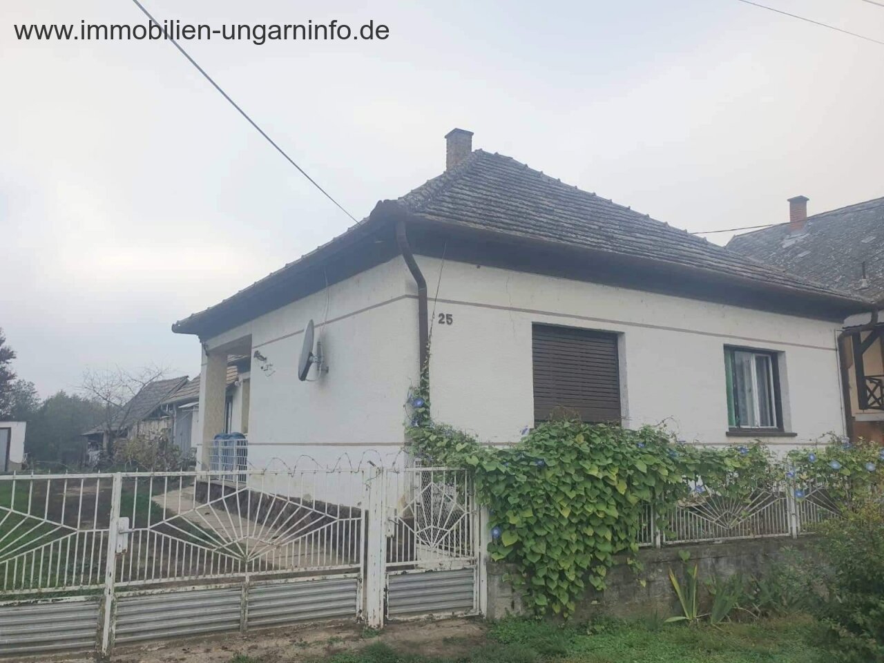 Detached house for sale in a quiet village south of Lake Balaton