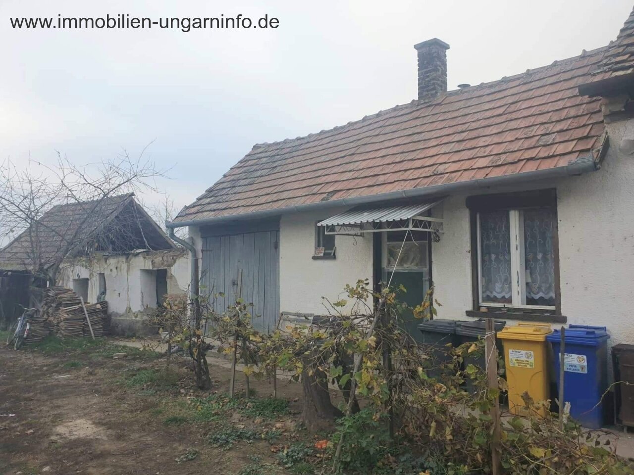 Detached house for sale in a quiet village south of Lake Balaton