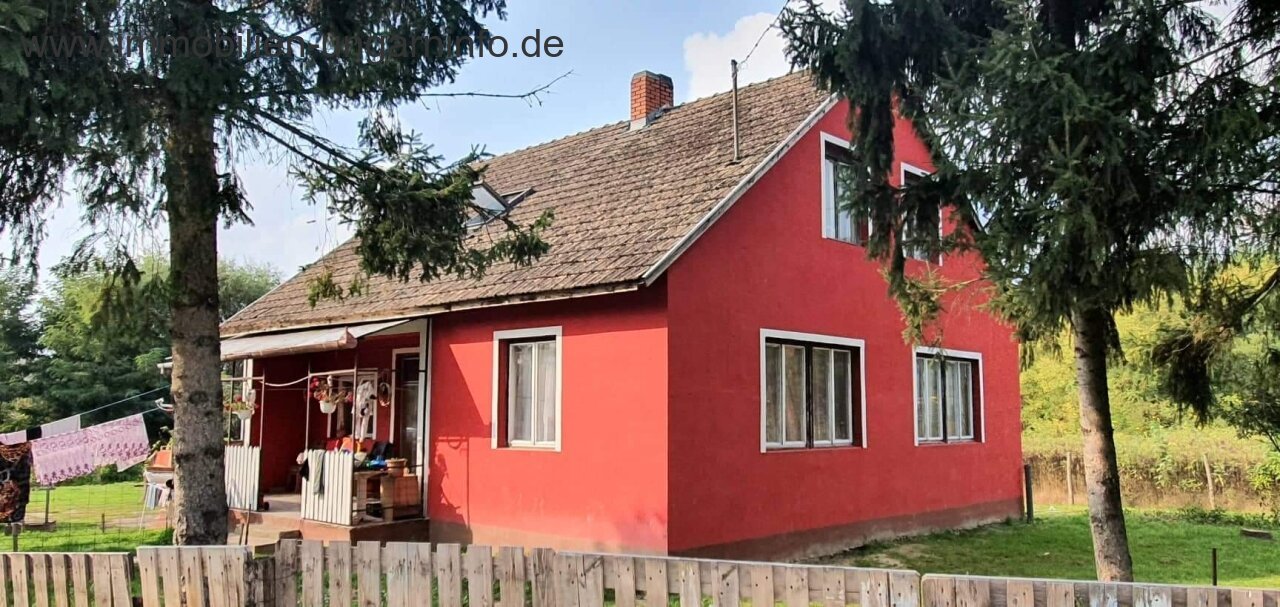Detached house for sale in a small village south of Lake Balaton