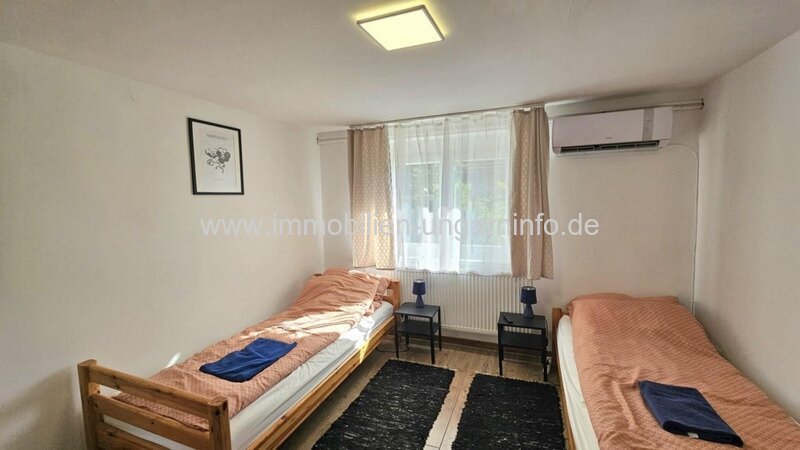 Zwei Appartements in einem Haus in Bezirkshaupstadt bei Plattensee