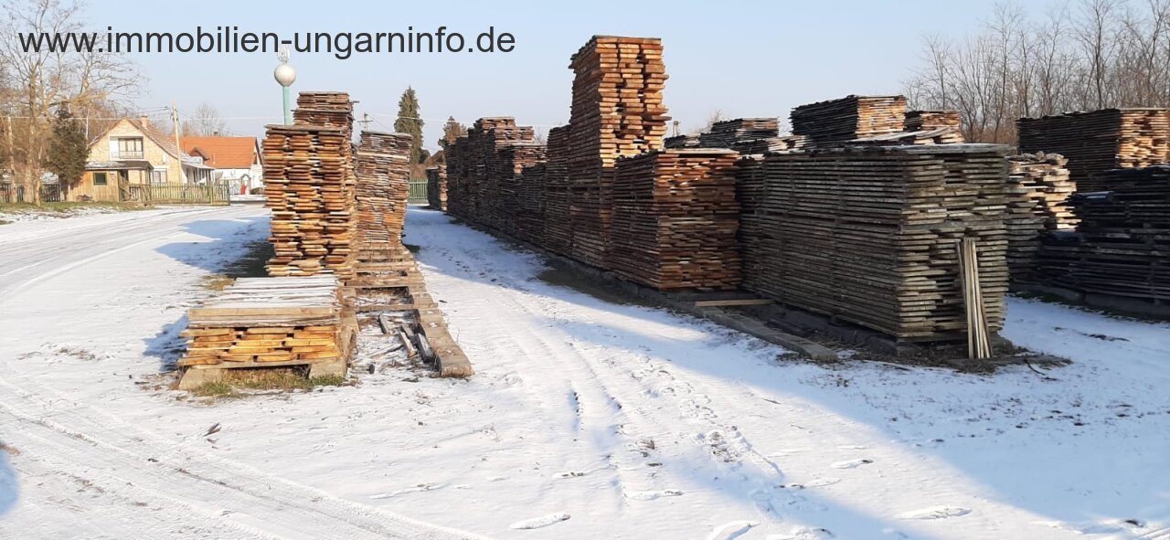 Sawmill south of Lake Balaton for sale