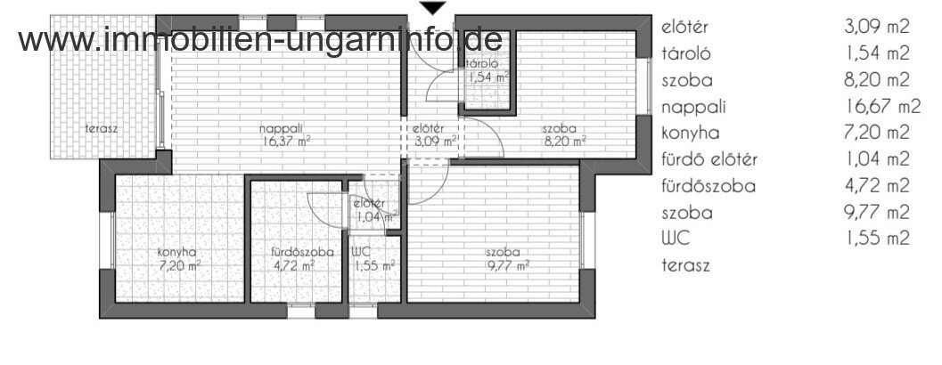 New construction of a modular house on the shore of Lake Balaton
