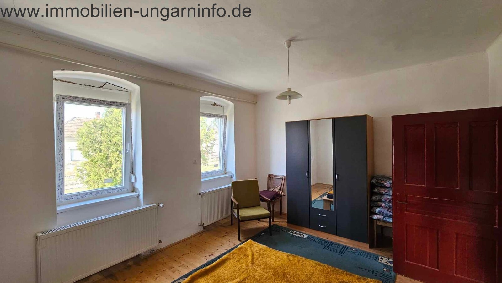 Restauriertes hundertjähriges Bürgerhaus an der Drau