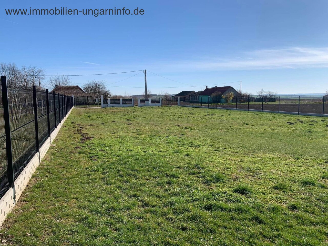 Building land for sale in a small village in Tolna county