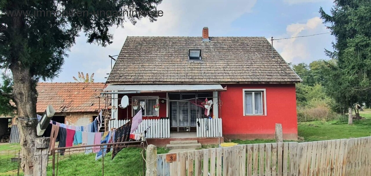 Detached house for sale in a small village south of Lake Balaton