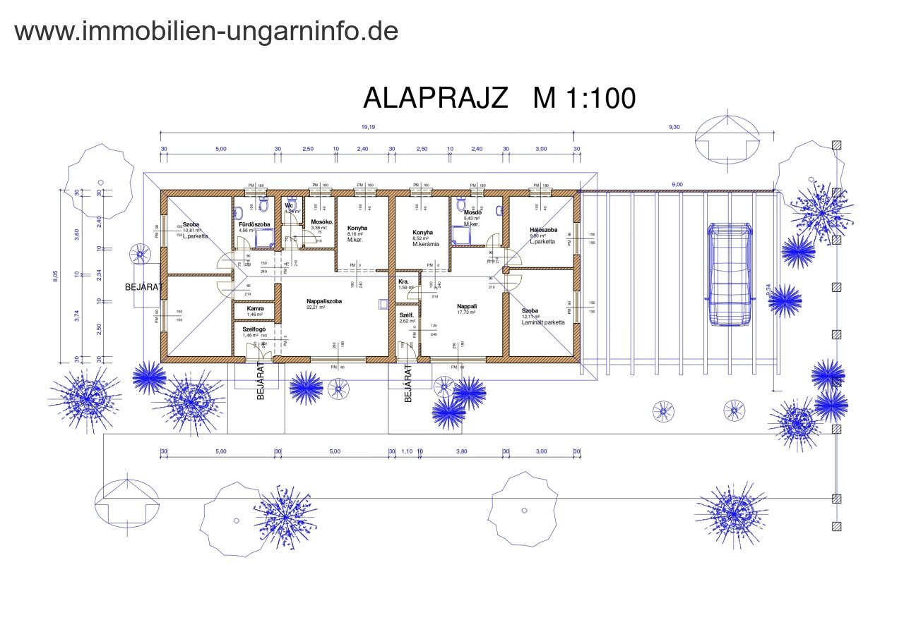 Family house under construction in a small town near Lake Balaton for sale at a bargain price