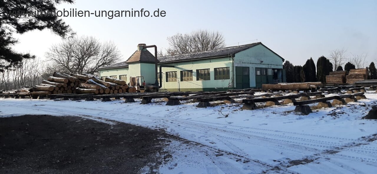 Sawmill south of Lake Balaton for sale