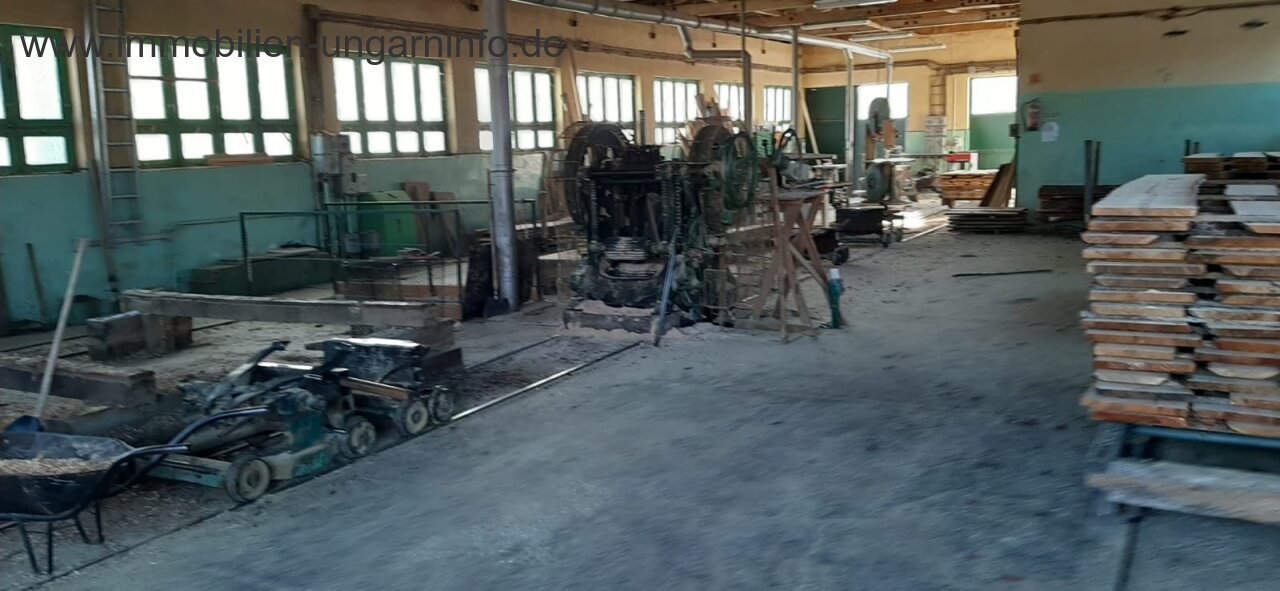 Sawmill south of Lake Balaton for sale