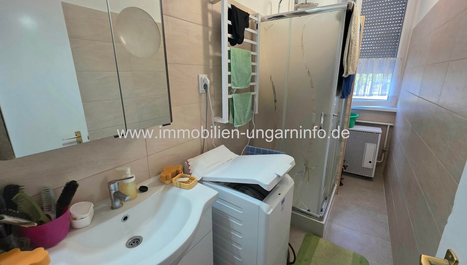 Komplett renovierte 3-Zimmer-Erdgeschosswohnung in Marcali zu verkaufen