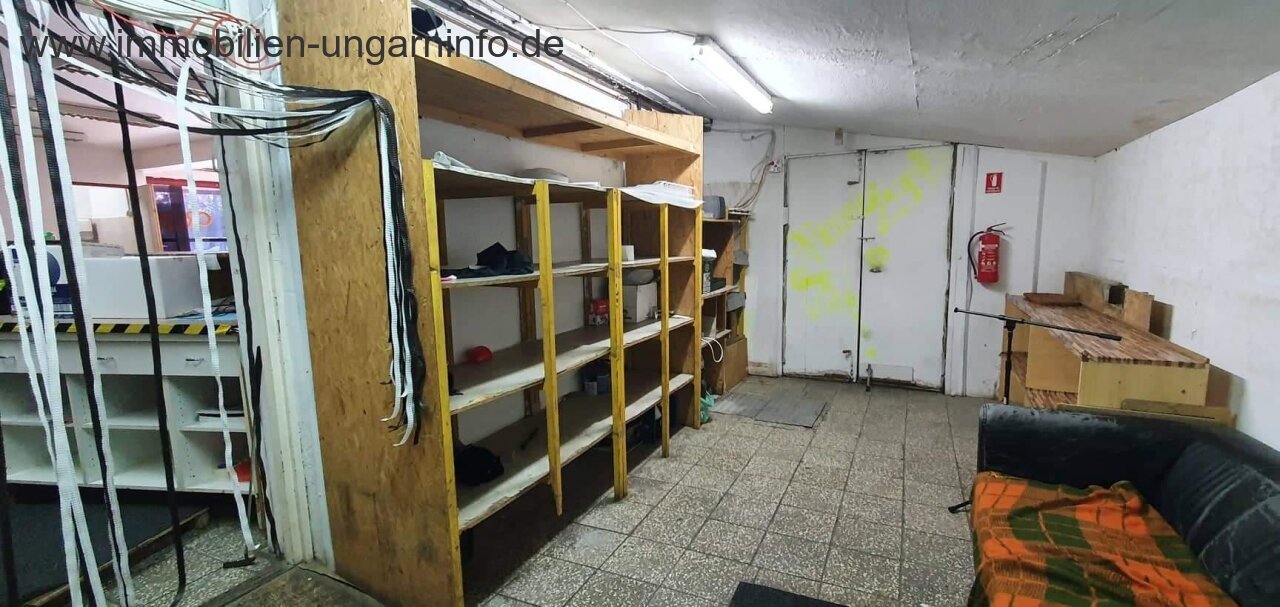 Business premises for sale in a small town 12 km south of Lake Balaton