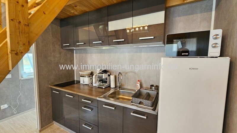 Waldhaus mit Appartements, Schwimmbad in der Nähe des Plattensees