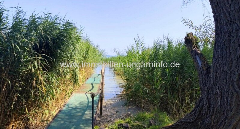 Strandnahes Ferienhaus mit Strohdach in Balatonmáriafürdő zu verkaufen