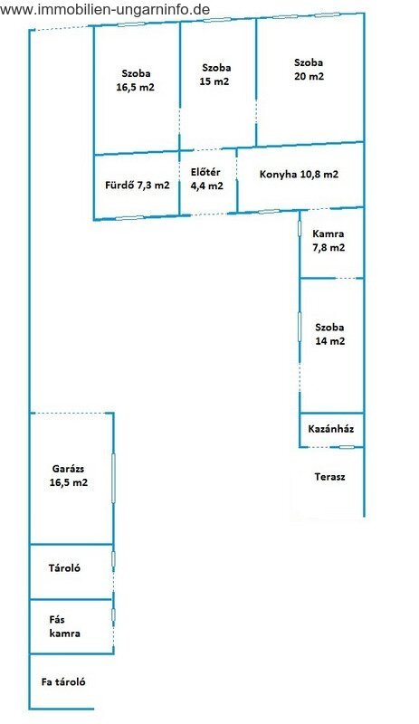 Einfamilienhaus mit 4 Schlafzimmern zu verkaufen in Kaposvár, ruhige Lage