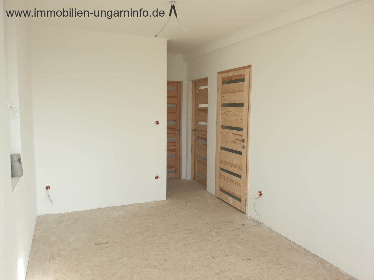 Új építésű modulház a Balaton partján