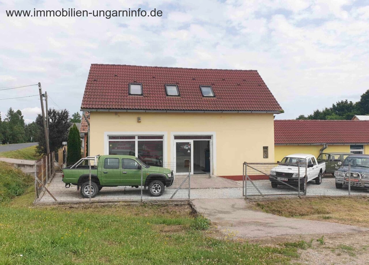 Somogy megyében családi ház üzlettel eladó