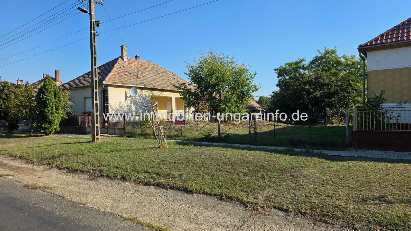 Baugrundstück zu verkaufen, 10 km vom Plattensee entfernt